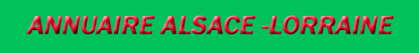 Annuaire r�gional Alsace Lorraine